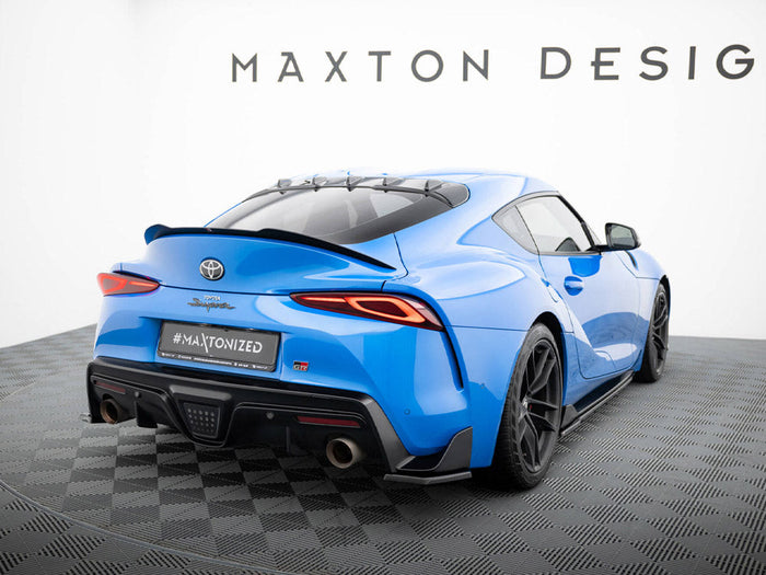 Maxton Design - REAR SIDE SPLITTERS V.2 TOYOTA SUPRA MK5 (2019-)