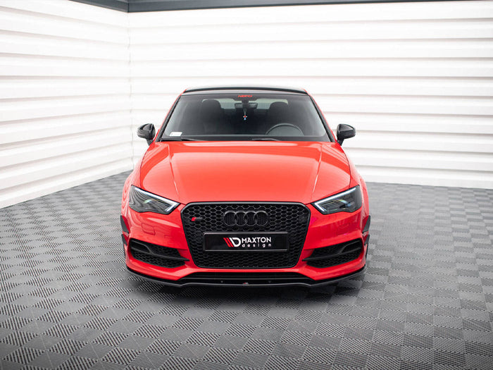 Maxton Design - Front Bumper Wings (Canards) Audi S3 / A3 S-Line 8V Sedan / Cabrio
