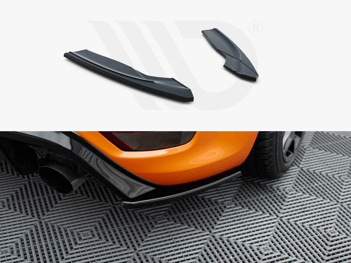 Maxton Design - REAR SIDE SPLITTERS V.2 FORD FOCUS II ST FACELIFT