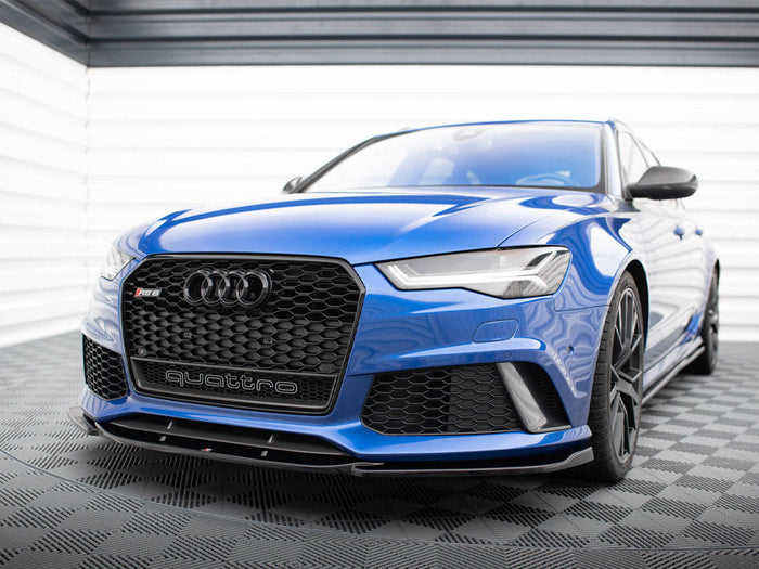 Maxton Design - FRONT SPLITTER V3 AUDI RS6 C7 (2013-2017)