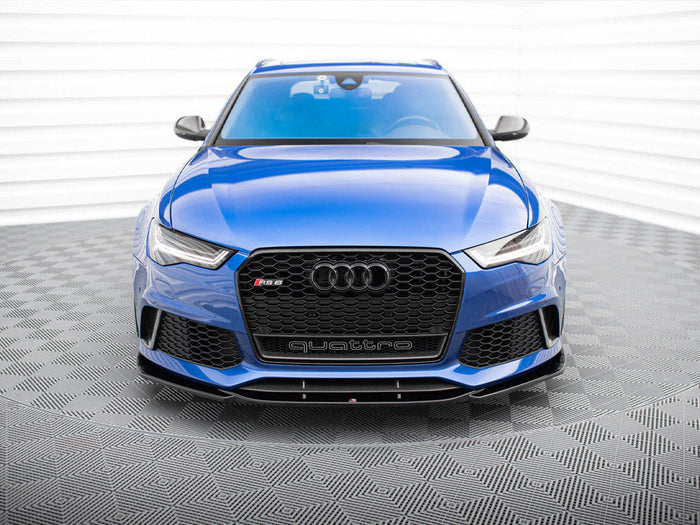 Maxton Design - FRONT SPLITTER V3 AUDI RS6 C7 (2013-2017)