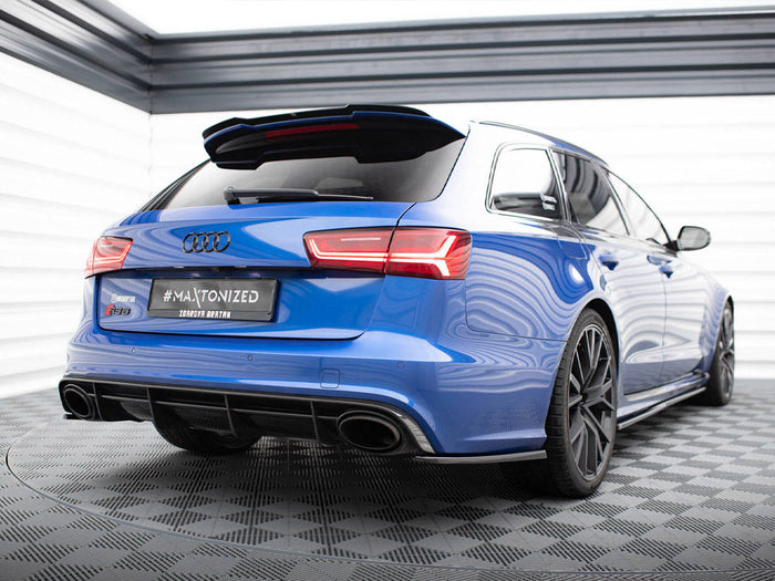 Maxton Design - REAR SIDE SPLITTERS V2 AUDI RS6 C7 (2013-2017)