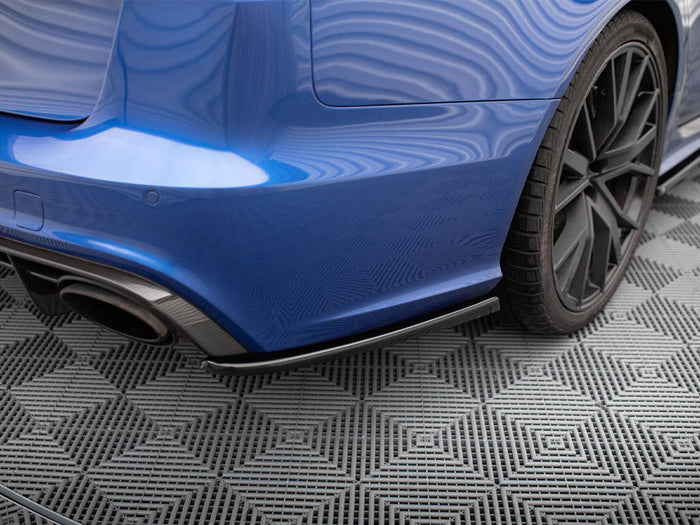 Maxton Design - REAR SIDE SPLITTERS V2 AUDI RS6 C7 (2013-2017)