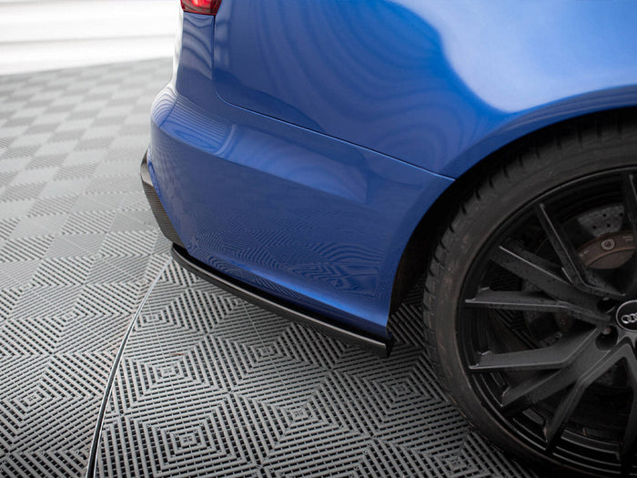 Maxton Design - REAR SIDE SPLITTERS V2 AUDI RS6 C7 (2013-2017)