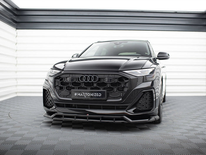 Audi SQ8 / Q8 S-Line Mk1 Facelift Front Splitter - Maxton Design