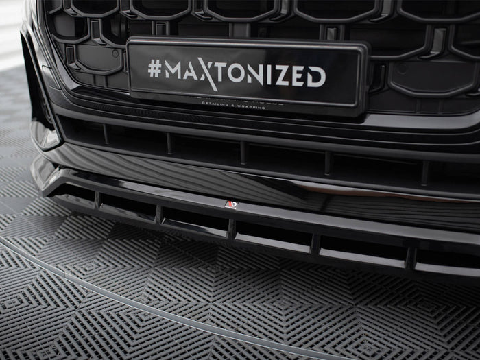 Audi SQ8 / Q8 S-Line Mk1 Facelift Front Splitter - Maxton Design