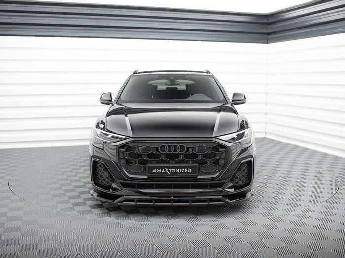 Audi SQ8 / Q8 S-Line Mk1 Facelift Front Splitter - Maxton Design