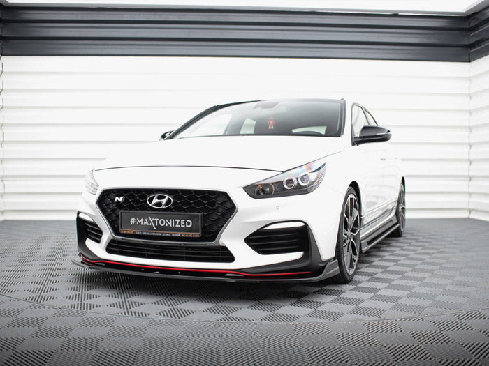 Maxton Design - FRONT SPLITTER V.3 HYUNDAI I30 N MK3 HATCHBACK/ FASTBACK (2017-)