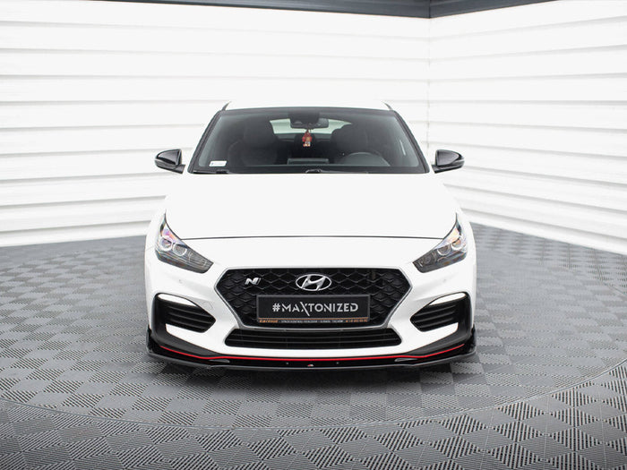 Maxton Design - FRONT SPLITTER V.3 HYUNDAI I30 N MK3 HATCHBACK/ FASTBACK (2017-)