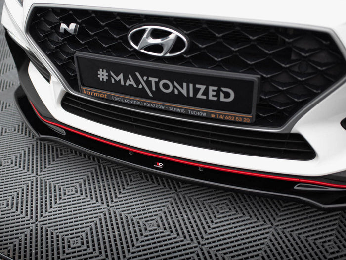 Maxton Design - FRONT SPLITTER V.3 HYUNDAI I30 N MK3 HATCHBACK/ FASTBACK (2017-)