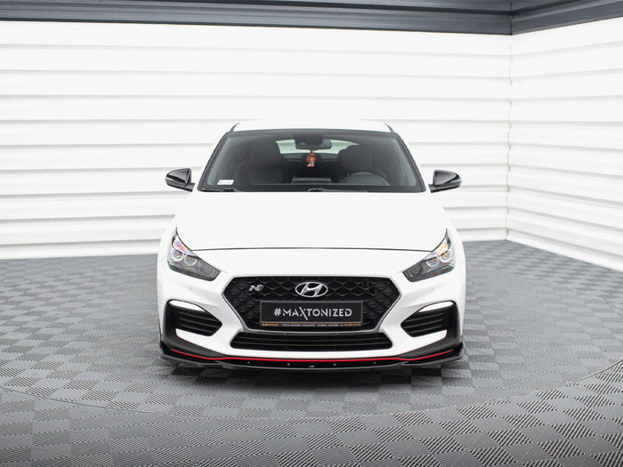 Maxton Design - FRONT SPLITTER V.4 HYUNDAI I30 N MK3 HATCHBACK/ FASTBACK (2017-)