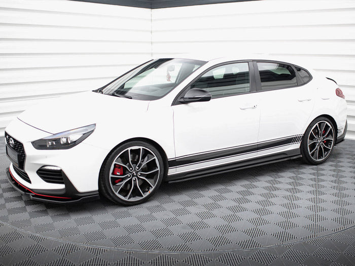 Maxton Design - Side Skirt Diffusers V.4 Hyundai I30 N / N-Line Hatchback / Fastback Mk3 / Mk3 Facelift