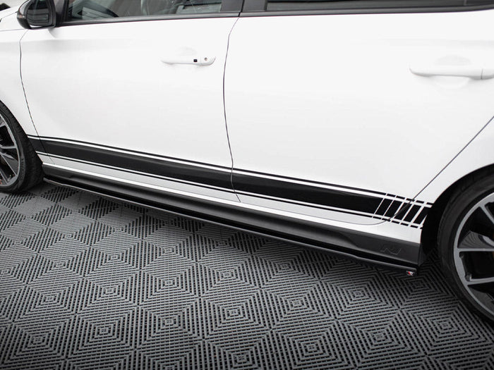Maxton Design - Side Skirt Diffusers V.4 Hyundai I30 N / N-Line Hatchback / Fastback Mk3 / Mk3 Facelift