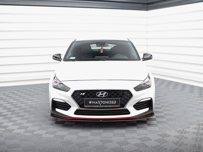 Maxton Design - STREET PRO FRONT SPLITTER HYUNDAI I30 N MK3 HATCHBACK/ FASTBACK (2017-2020)