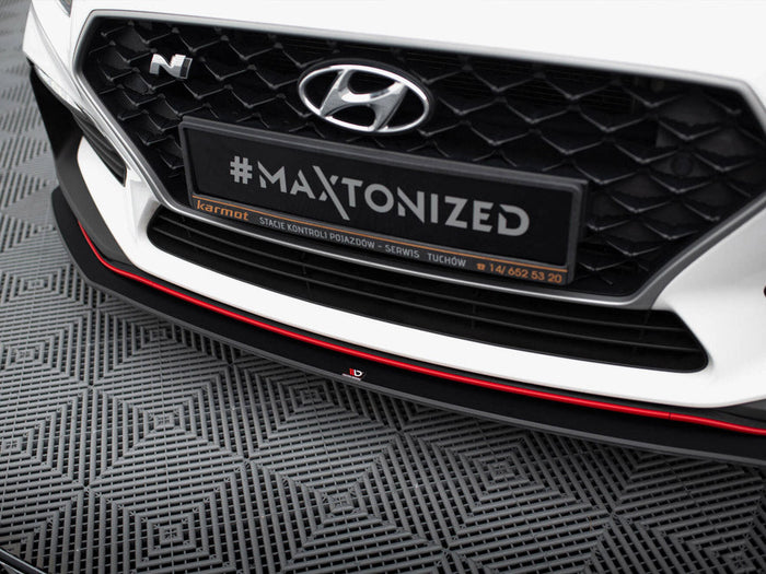 Maxton Design - STREET PRO FRONT SPLITTER HYUNDAI I30 N MK3 HATCHBACK/ FASTBACK (2017-2020)