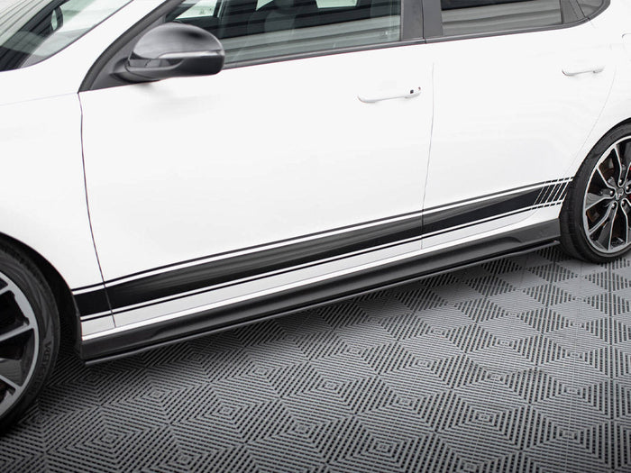 Maxton Design - Street PRO Side Skirt Diffusers V.1 Hyundai I30 N / N-Line Hatchback / Fastback Mk3 / Mk3 Facelift