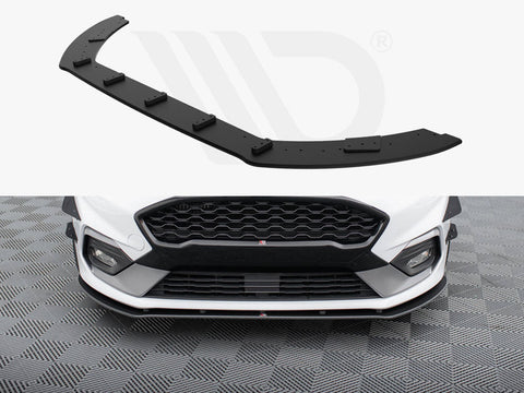 Maxton Design - STREET PRO DURABILITY FRONT SPLITTER FORD FIESTA MK8/8.5 ST / ST-LINE (2017-)