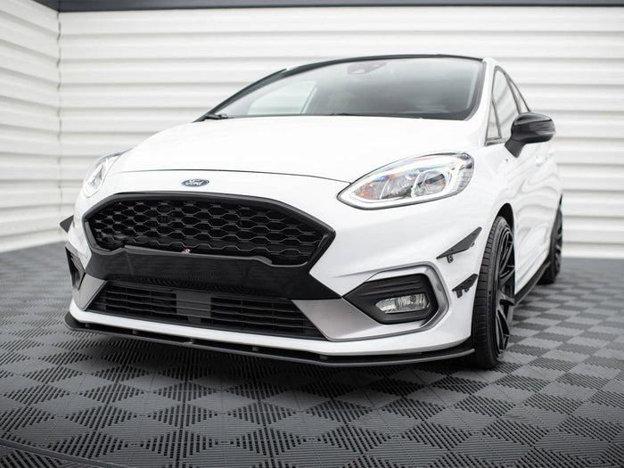 Maxton Design - STREET PRO DURABILITY FRONT SPLITTER FORD FIESTA MK8/8.5 ST / ST-LINE (2017-)