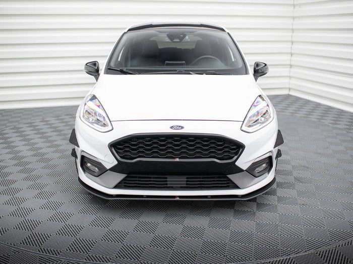Maxton Design - STREET PRO DURABILITY FRONT SPLITTER FORD FIESTA MK8/8.5 ST / ST-LINE (2017-)