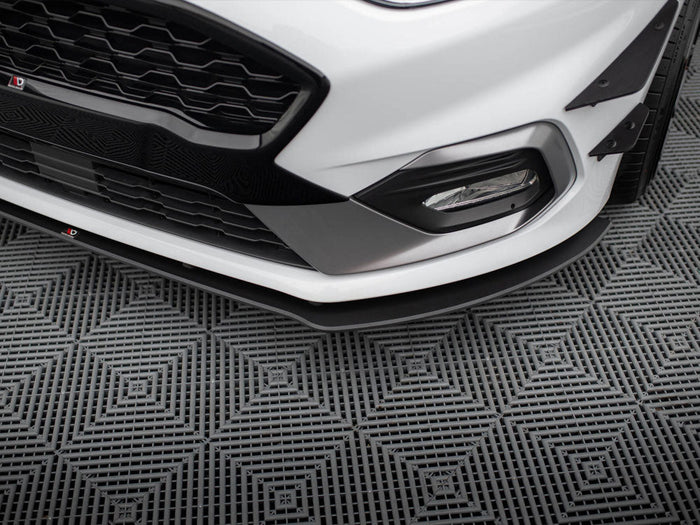 Maxton Design - STREET PRO DURABILITY FRONT SPLITTER FORD FIESTA MK8/8.5 ST / ST-LINE (2017-)