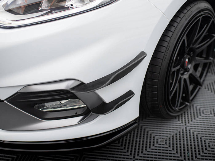 Maxton Design -Front Bumper Wings (Canards) V.2 Ford Fiesta Mk8 ST / ST-Line