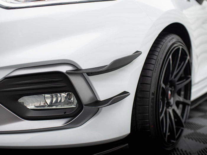 Maxton Design -Front Bumper Wings (Canards) V.2 Ford Fiesta Mk8 ST / ST-Line