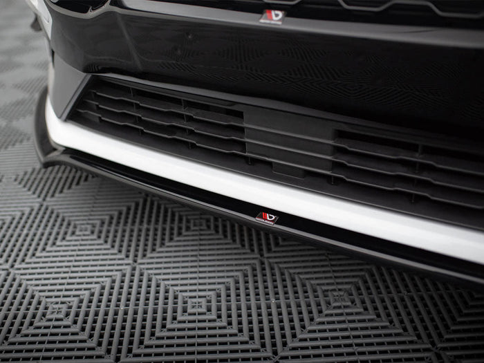 Maxton Design - FRONT SPLITTER V.4 + FLAPS FORD FIESTA ST / ST-LINE MK8/8.5