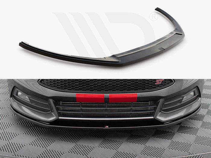 Maxton Design - FRONT SPLITTER V.2 FOCUS ST MK3 FACELIFT
