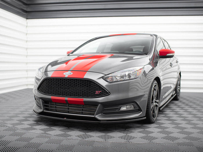 Maxton Design - FRONT SPLITTER V.2 FOCUS ST MK3 FACELIFT
