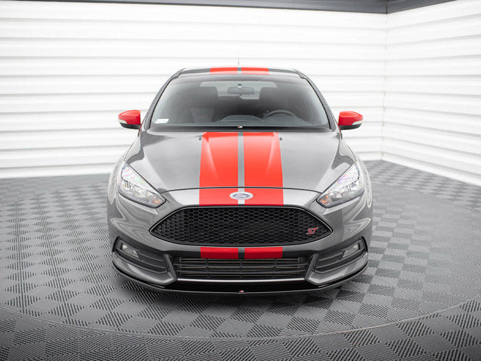Maxton Design - FRONT SPLITTER V.2 FOCUS ST MK3 FACELIFT