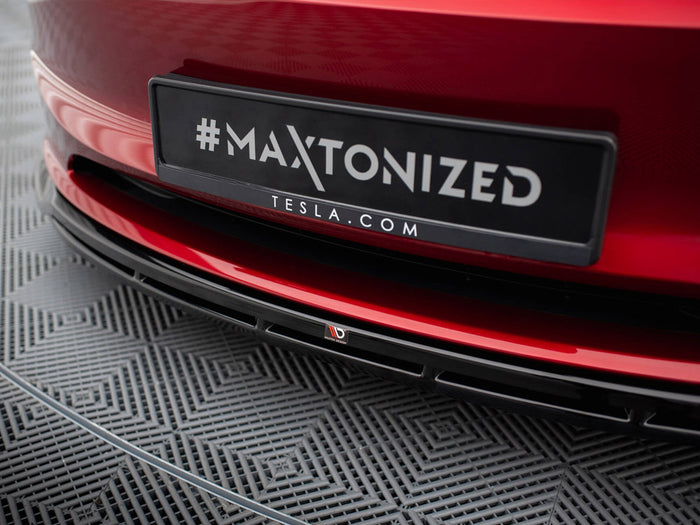 Tesla Model 3 FL Project Highland Front Splitter V.1 - Maxton Design