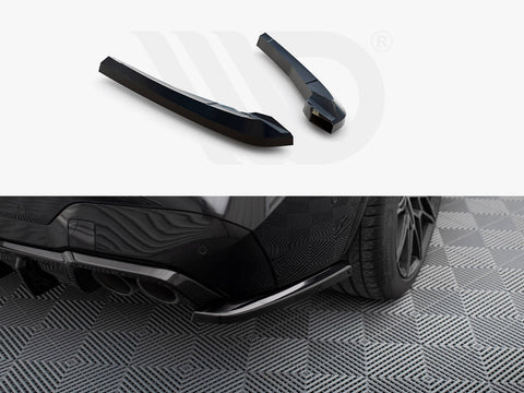 BMW X3 M F97 / F97 Facelift Rear Side Splitters V.2 - Maxton Design