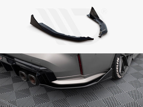 BMW M4 G82 Rear Side Splitters V.5 (For rear valance v.1) - Maxton Design
