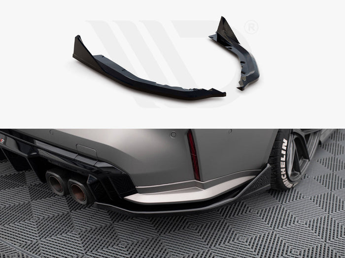 BMW M4 G82 Rear Side Splitters V.5 (For rear valance v.1) - Maxton Design