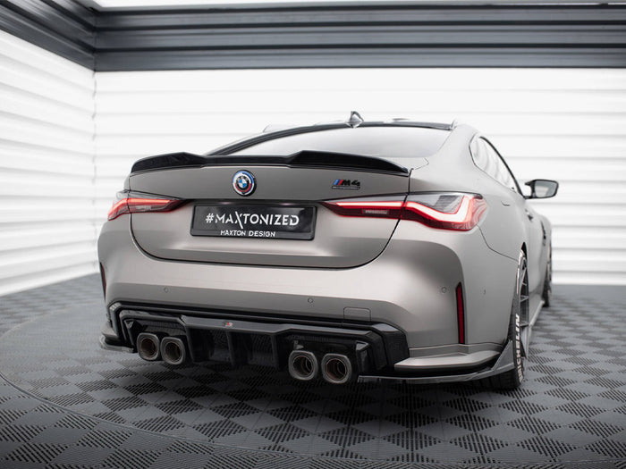 BMW M4 G82 Rear Side Splitters V.5 (For rear valance v.1) - Maxton Design