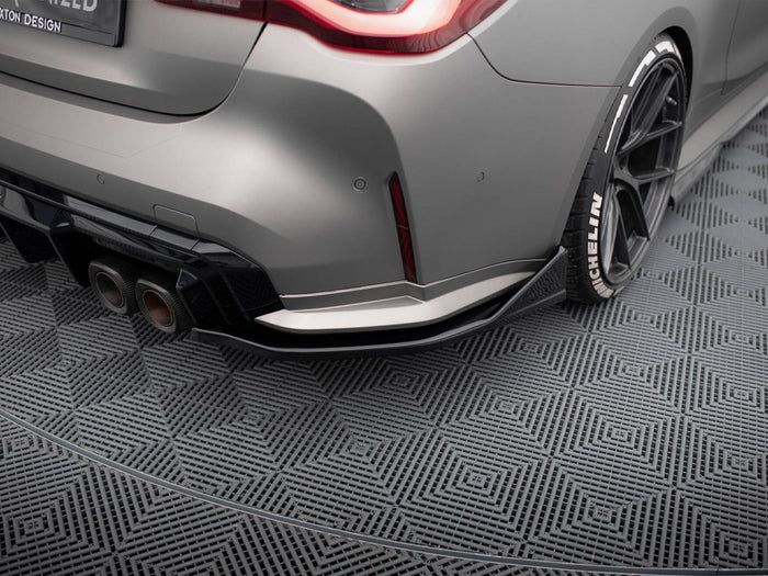 BMW M4 G82 Rear Side Splitters V.5 (For rear valance v.1) - Maxton Design