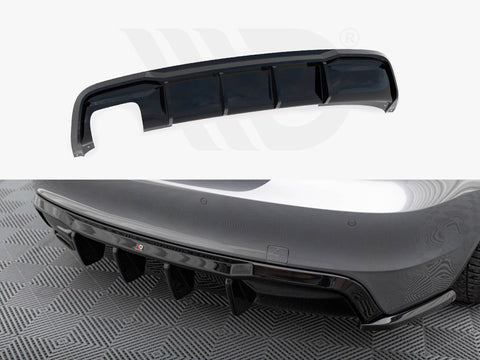 BMW 1 M-Pack E82 Rear Valance - Maxton Design