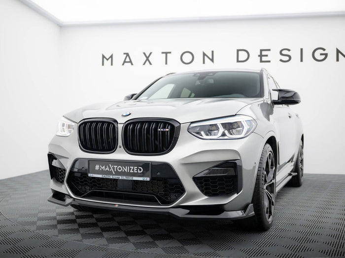 BMW X4 M F98 Front Splitter V.2 - Maxton Design