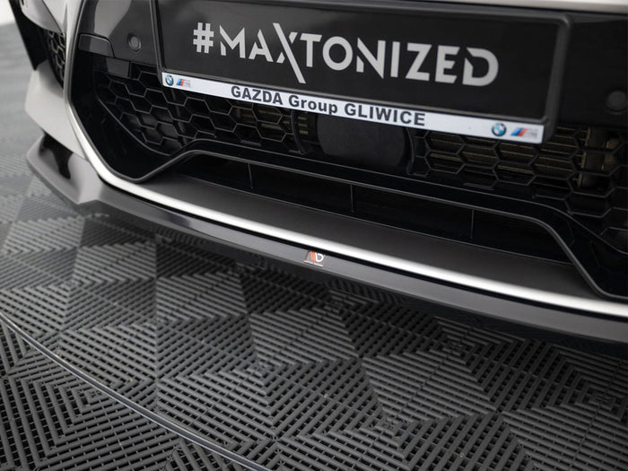 BMW X4 M F98 Front Splitter V.2 - Maxton Design