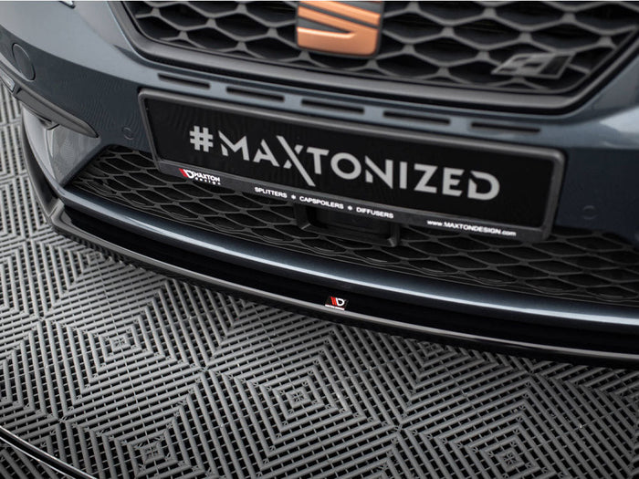 Maxton Design - FRONT SPLITTER V.2 SEAT LEON MK 3.5 CUPRA/FR (2017-2020)