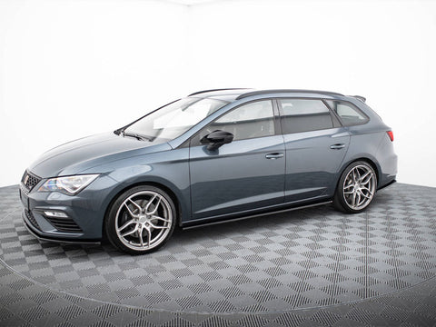 Maxton Design - SIDE SKIRTS DIFFUSERS V.1 SEAT LEON MK 3.5 CUPRA/ FR / CUPRA