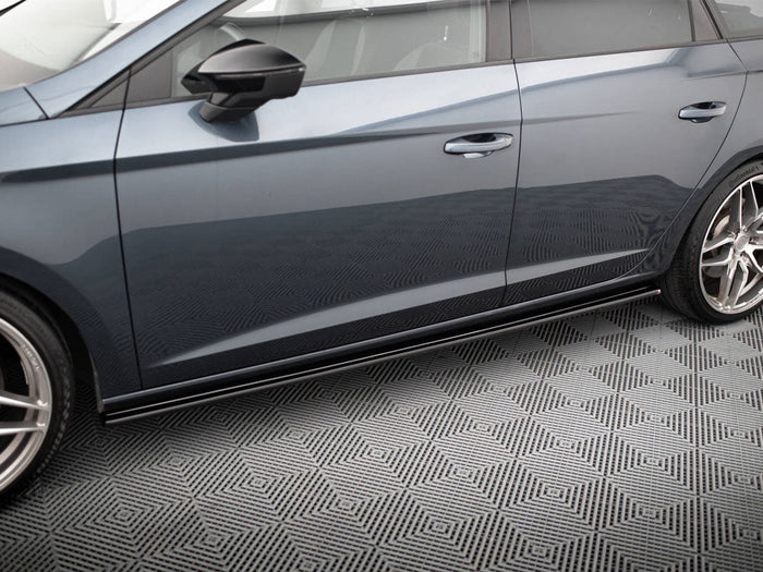 Maxton Design - SIDE SKIRTS DIFFUSERS V.1 SEAT LEON MK 3.5 CUPRA/ FR / CUPRA
