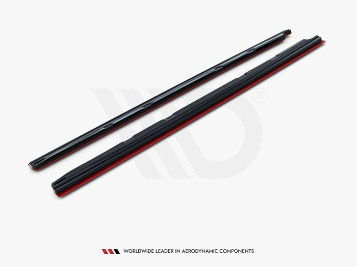 Maxton Design - SIDE SKIRTS DIFFUSERS V.3 SEAT LEON MK3 CUPRA/ FR FACELIFT (2012-2019)