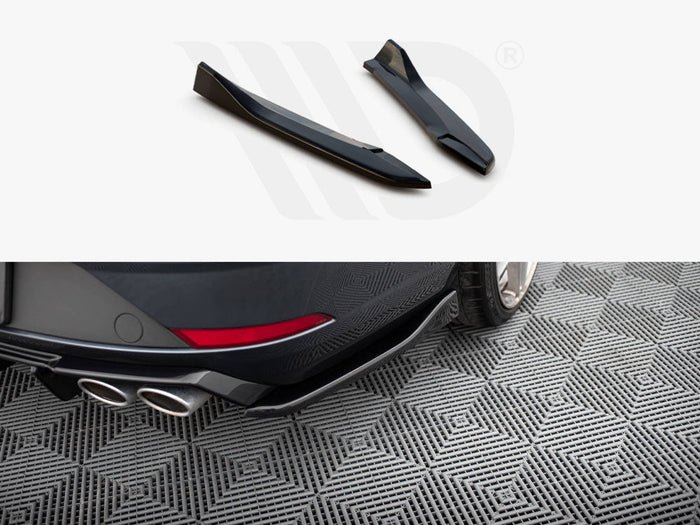 Maxton Design - Rear Side Splitters V.3 Seat Leon Cupra Mk3 FL Sportstourer (2017-2019)