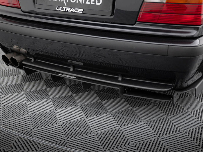 Maxton Design - Rear Diffuser BMW M3 / 3 M-Pack E36 Coupe