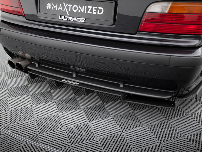 Maxton Design - Rear Diffuser BMW M3 / 3 M-Pack E36 Coupe
