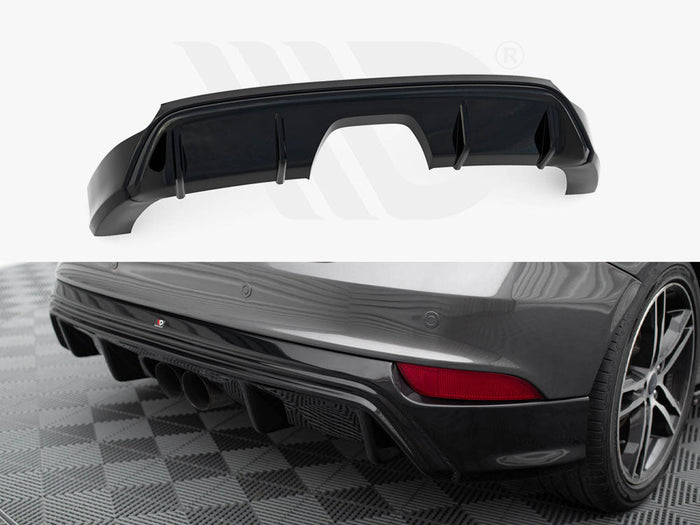 Maxton Design - REAR VALANCE FOCUS ST MK3 (FACELIFT) RS-LOOK (UNPAINTED)