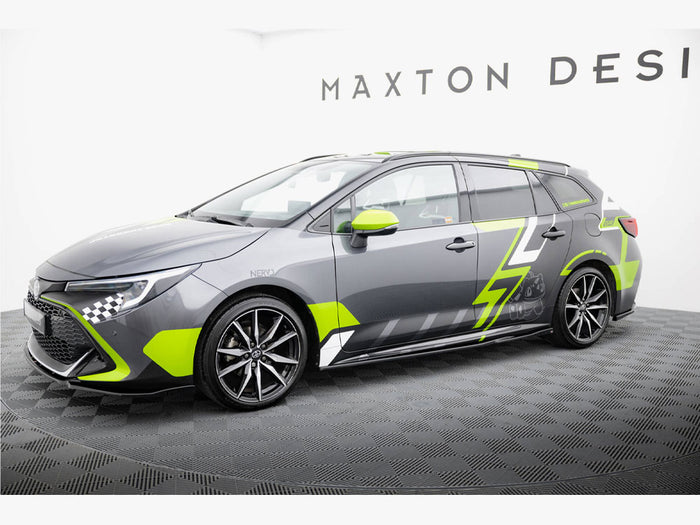 Toyota Corolla GR Sport Touring Sports XII Side Skirts Diffusers - Maxton Design