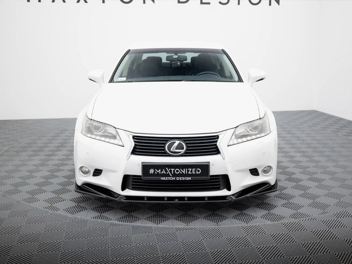 Lexus GS Mk4 (L10) Front Splitter V.2 - Maxton Design