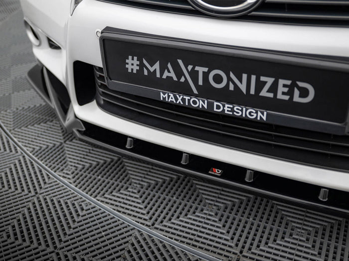 Lexus GS Mk4 (L10) Front Splitter V.2 - Maxton Design